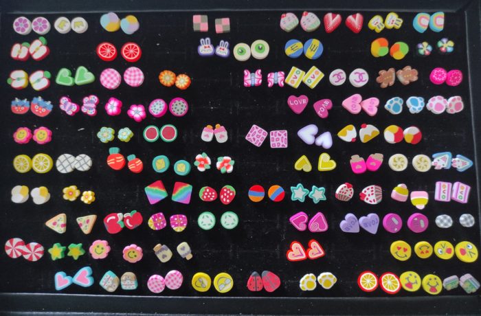 Pendientes pequeños de arcilla