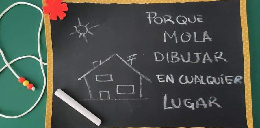 Pizarras enrollables para niños